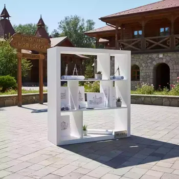 Аренда Стеллаж Kallax в этно-парке «Моя Россия» — ART SPACE