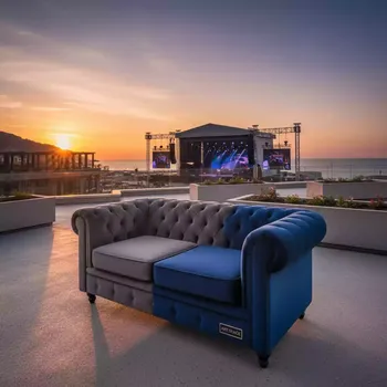 Аренда Диван двухместный Chesterfield в Swissôtel Resort Sochi Kamelia — ART SPACE