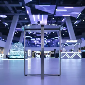 Аренда Столик из нержавеющей стали в ледовом дворце «Большой» — ART SPACE