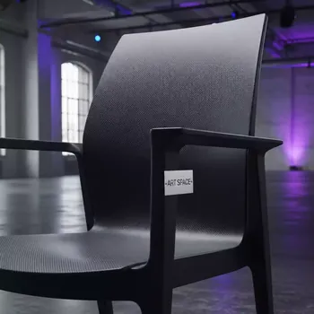 Аренда Стул BELLA темно серый черный карбон в лофте «Студия 21» — ART SPACE