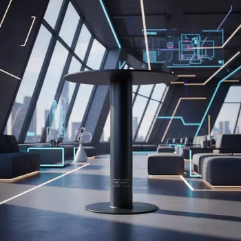 Аренда Стол T 2 барный 70 90 см чёрный в Alpha Sirius — ART SPACE