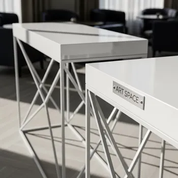 Аренда Консоль Set 3 White белая в Rodina Grand Hotel & SPA — ART SPACE