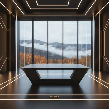 Аренда Обеденный стол RC644 160 80 A black в Поляна 1389 Отель и Спа — ART SPACE