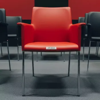 Аренда Стул Marco красный экокожа RD в Маринс Парк Отеле — ART SPACE