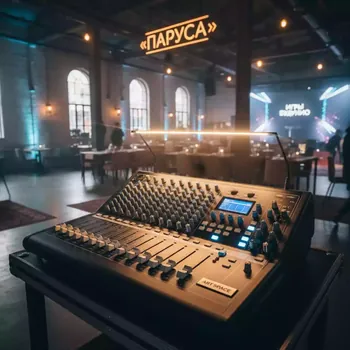 Аренда Микшерный пульт Soundcraft EFX 8 в ресторане «Паруса» — ART SPACE