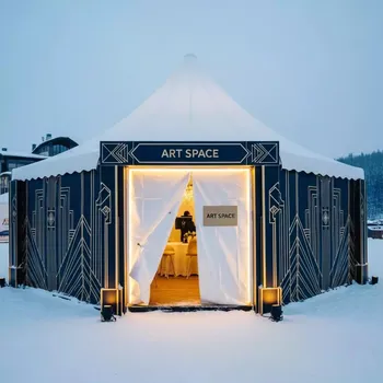 Аренда Шатер Pagoda 3х3 м в санатории «Заполярье» — ART SPACE