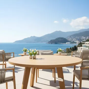 Аренда Обеденный стол круглый 140 см Apriori T в Swissôtel Resort Sochi Kamelia — ART SPACE