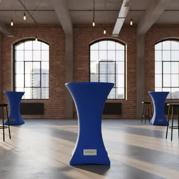 Аренда Чехол стрейч на коктейльный стол в лофте «Студия 21» — ART SPACE