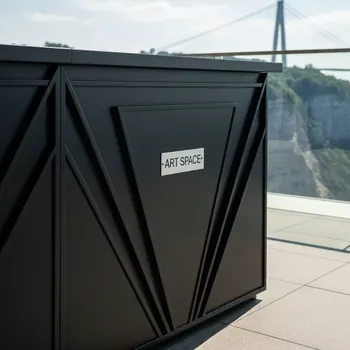 Аренда Стойка барная Laconismo черная в Skypark Sochi — ART SPACE