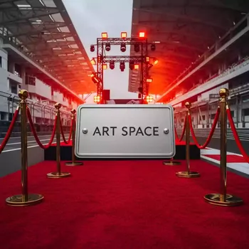 Аренда Дорожка красная ковролин на отрез на Сочи Автодроме — ART SPACE