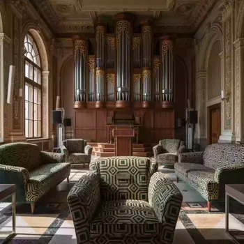 Аренда Обивка в Зале органной и камерной музыки — ART SPACE