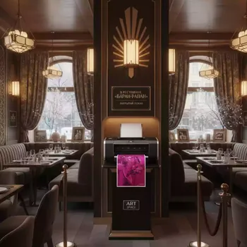 Аренда Чернила для плоттеров Nutec Diamond Magenta D15 TRV2 в пакетах с чипом в ресторане «Баран-Рапан» — ART SPACE