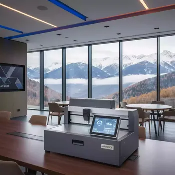 Аренда Машина бумагорезательная гильотинная Sunfung SF H67P в Golden Tulip Rosa Khutor — ART SPACE