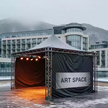 Аренда Шатер для кафе и ресторанов премиум Bizon 2х3 в Courtyard by Marriott Sochi — ART SPACE