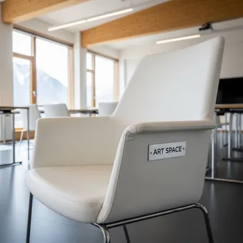 Аренда Кресло белое Hi Tech White в Поляна 1389 Отель и Спа — ART SPACE