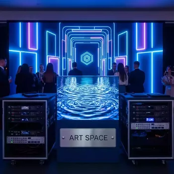 Аренда Стена иммерсивная интерактивная InterTouch в санатории «Октябрьский» — ART SPACE