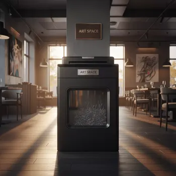 Аренда Шредер Rexel Promax RPX612 4х40 мм в ресторане «Магадан» — ART SPACE