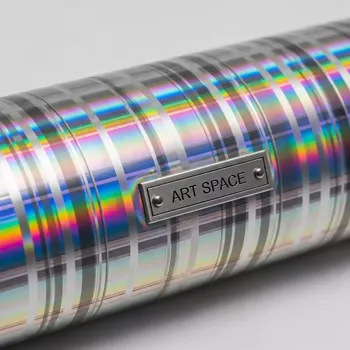 Аренда Пленка Hologram Fusing Foil Pet Hyper Plaid GMP в ресторане «Баран-Рапан» — ART SPACE