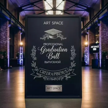 Аренда Доска меловая GBG SMeB 100x180 см в комплексе «Дагомыс» — ART SPACE