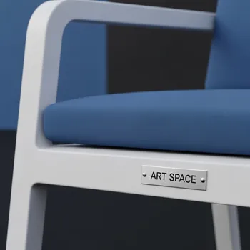 Аренда Лаунж кресло пластиковое с подушкой Folio в Delta Sirius — ART SPACE