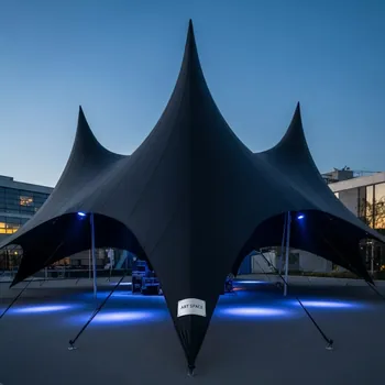 Аренда Тент Кайт 12х12 черный в Alpha Sirius — ART SPACE