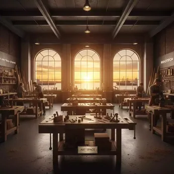 Аренда Мастер класс по работе по дереву в зале «Чайка» (Морпорт) — ART SPACE