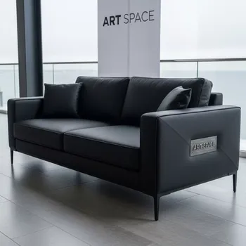 Аренда Диван двухместный Cyber Black на пляже «Мандарин» — ART SPACE