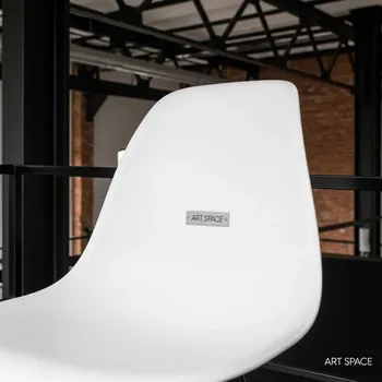 Аренда Стул Herman BACKSTAGE WT пластиковый белый в Mantera Supreme — ART SPACE