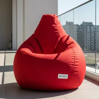 Аренда Кресло мешок пуфик красное в City Park Hotel Sochi — ART SPACE