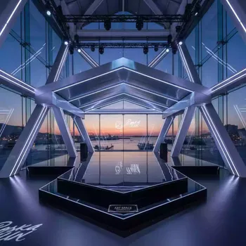 Аренда Сцена крыша подиум в зале «Чайка» (Морпорт) — ART SPACE