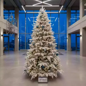 Аренда Елка искусственная Royal Christmas Flock Promo PVC 180 см в отеле Hyatt Regency Sochi — ART SPACE