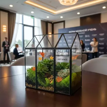 Аренда Флорариум домик 22х17х18,5 см в Courtyard by Marriott Sochi — ART SPACE