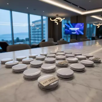 Аренда Заготовки для значков D 44 мм магнит 100 штук в Pullman Sochi Centre — ART SPACE