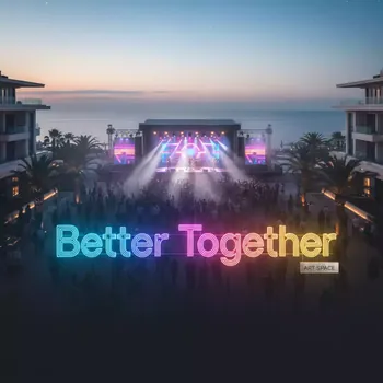 Аренда Неоновая вывеска Better Together в Swissôtel Resort Sochi Kamelia — ART SPACE