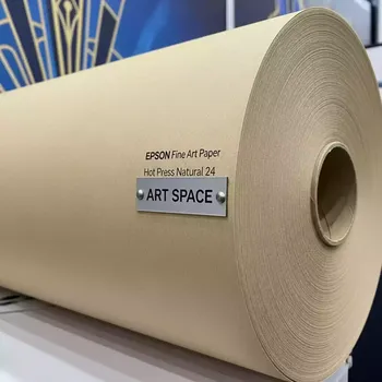 Аренда Бумага рулонная для плоттера Epson Fine Art Paper Hot Press Natural 24 на Медальной площади — ART SPACE