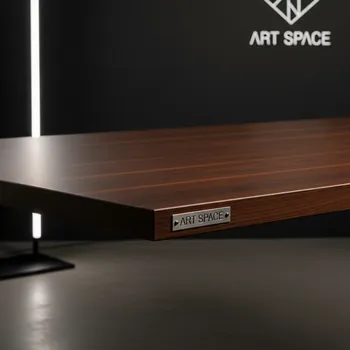 Аренда Столешница прямоугольная Werzalit 1100х700 венге в VK Stadium Sirius — ART SPACE