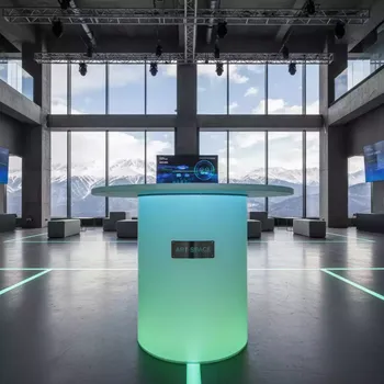 Аренда Стол из HPL пластика светящийся Hopla Lighting в Поляна 1389 Отель и Спа — ART SPACE