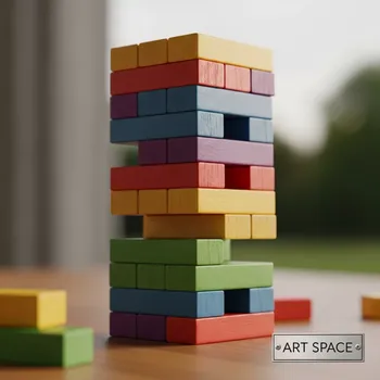 Аренда Игра Деревянная башня мини в усадьбе Голицына — ART SPACE
