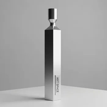 Аренда Подсвечник алюминиевый Салют 36 см на Медальной площади — ART SPACE