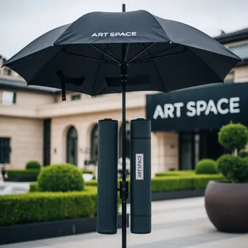 Аренда Зонт профессиональный двухкупольный Galaxia Dual T Carbon 2.9х6.3 м в Sport Inn Hotel & Wellness — ART SPACE