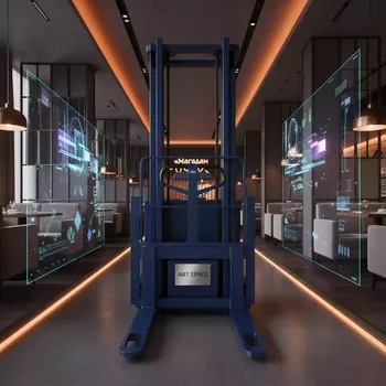 Аренда Штабелер гидравлический ручной Tisel HS 1030 в ресторане «Магадан» — ART SPACE