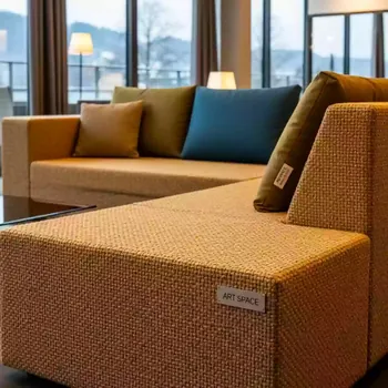 Аренда Диванный модуль угловой плетеный соломенный Бергамо в Sport Inn Hotel & Wellness — ART SPACE