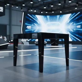 Аренда Стол пластиковый Ice черный 600х600х730 мм в Red Arena — ART SPACE