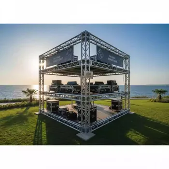 Аренда Вышки FOH Layher с тремя уровнями 6.21х4.14 м в Swissôtel Resort Sochi Kamelia — ART SPACE