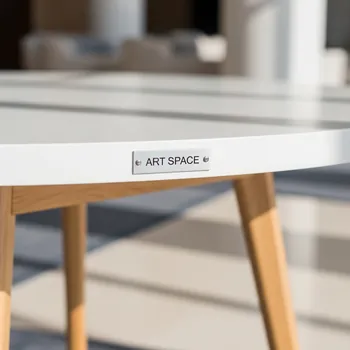 Аренда Стол Target Circle белый 90х90 в Radisson Collection Paradise — ART SPACE