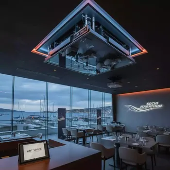 Аренда Лифтовая зеркальная система Audipack MKT 150WS в ресторане «D.O.M» — ART SPACE