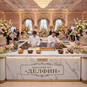Аренда Мастер класс по приготовлению пончиков чуррос в банкетном зале «Дельфин» — ART SPACE