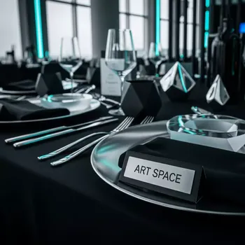 Аренда Посуда для фуршетов и банкетов в Panorama by Mercure — ART SPACE