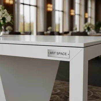 Аренда Стол Линдон белый глянец в Radisson Collection Paradise — ART SPACE