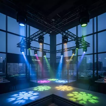 Аренда Голова светодиодная вращающаяся Ledzoom 360 в ресторане «La Terrazza» — ART SPACE